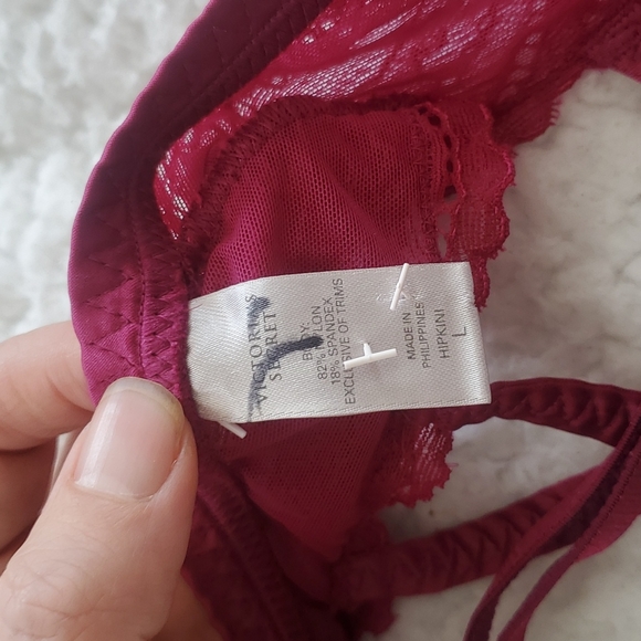 Victoria's Secret Purple/Fushia Garter Belt Bundle - Picture 6 of 17